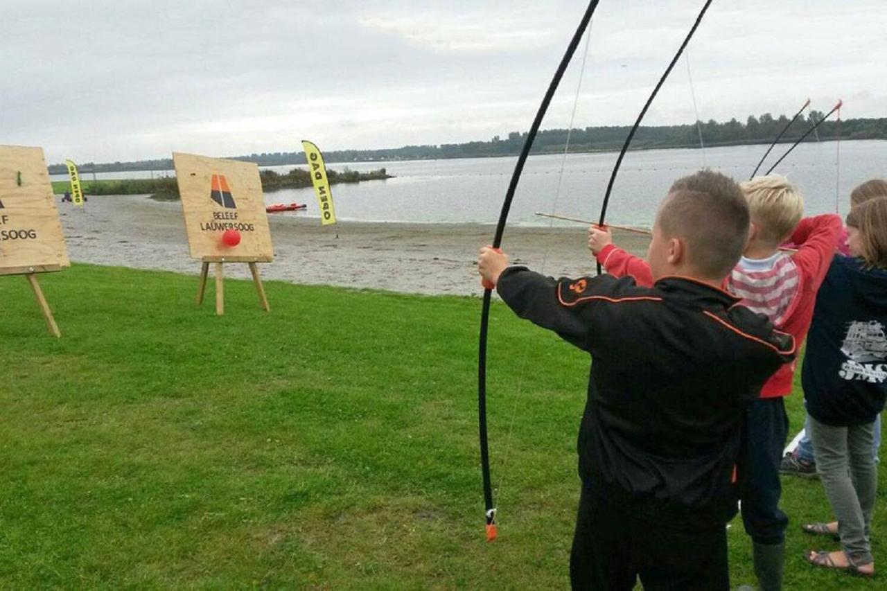 Chalet Op Camping Lauwersoog Met 3 Slaapkamers En Vaatwasser - Joycasa Ngoại thất bức ảnh